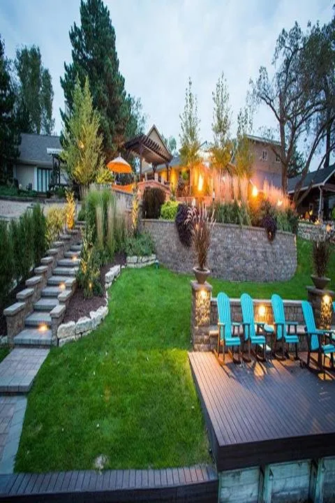 Professional landscape installation in Omaha, NE by All American Landscape Design