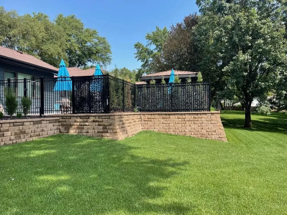 Professional landscape design for year-round maintenance in Omaha, NE by All American Landscape Design