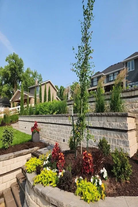 Reliable landscape installation near you in Omaha, NE by All American Landscape Design