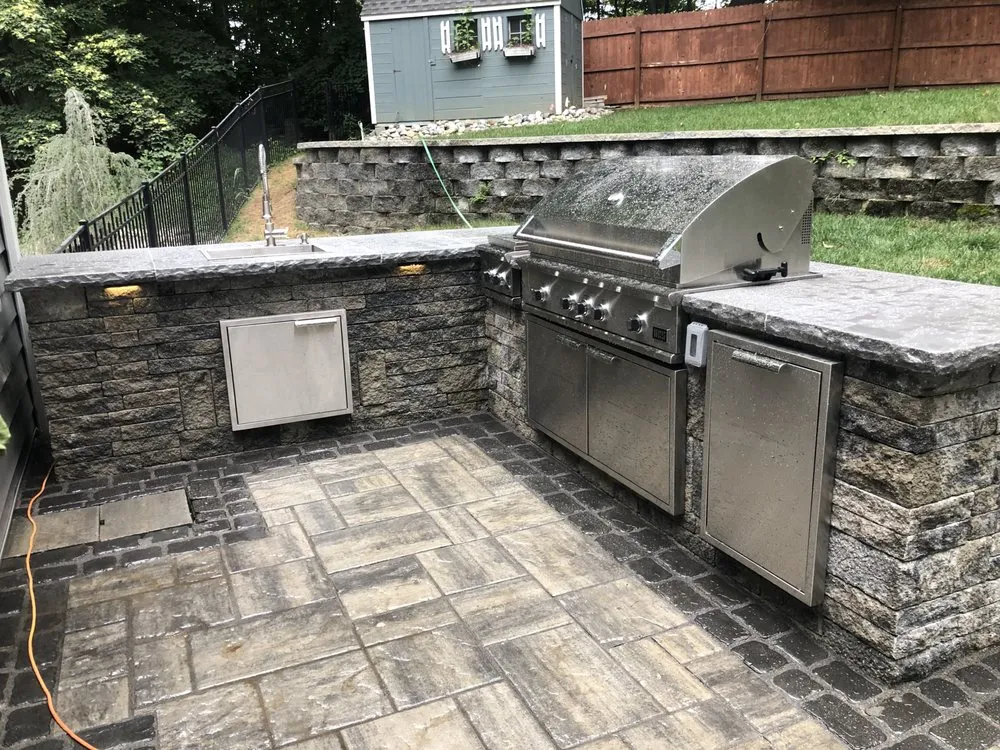 Professional landscape installation experts serving Freehold, NJ - All American Landscape Designs