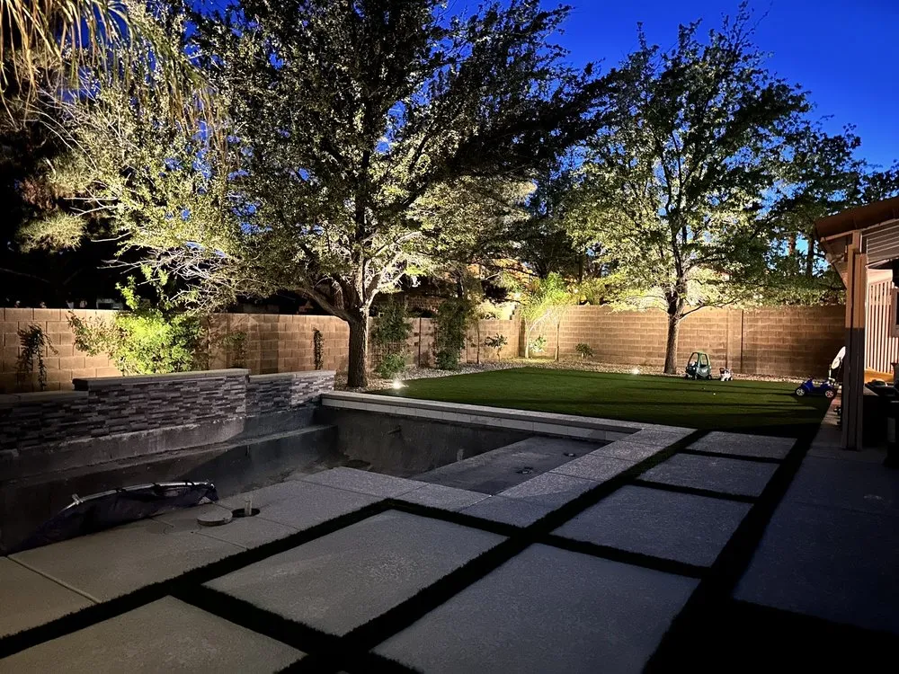 Reliable lawn care service with custom design in Las Vegas, NV by All American Landscape