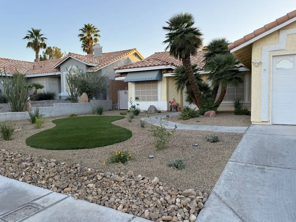 Top-rated outdoor landscaping with custom design across Las Vegas, NV - All American Landscape