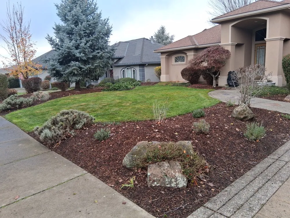 Professional outdoor landscaping for beautiful yards across Talent, OR - All American Landscaping