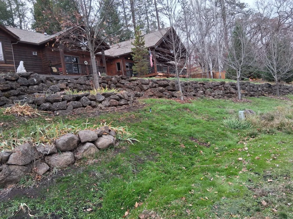 Professional garden landscaping with custom design across Talent, OR - All American Landscaping