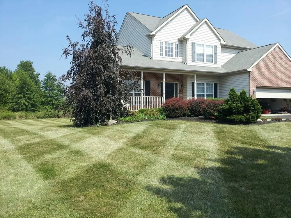 Professional garden landscaping in Oley, PA by All American Lawn & Garden