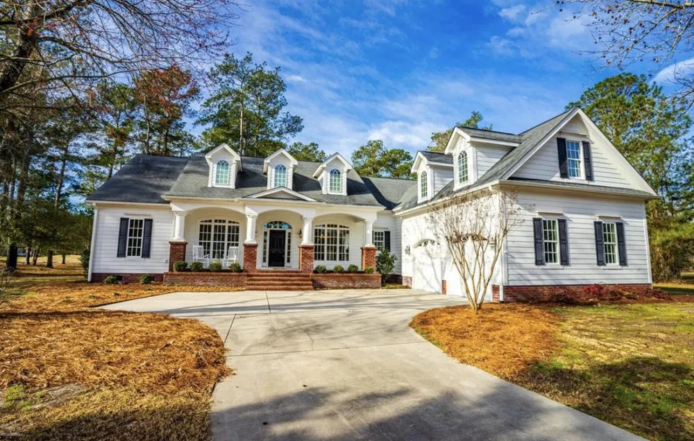 Custom outdoor landscaping in Burgaw, NC by All American Lawn Care