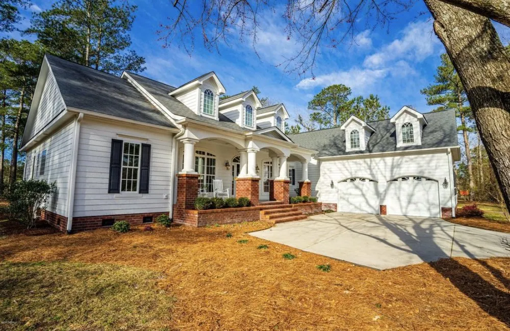 Custom landscape installation in Burgaw, NC by All American Lawn Care