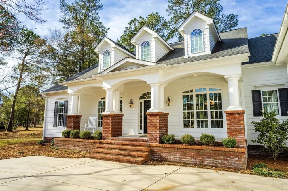 Custom landscape design with custom design in Burgaw, NC by All American Lawn Care