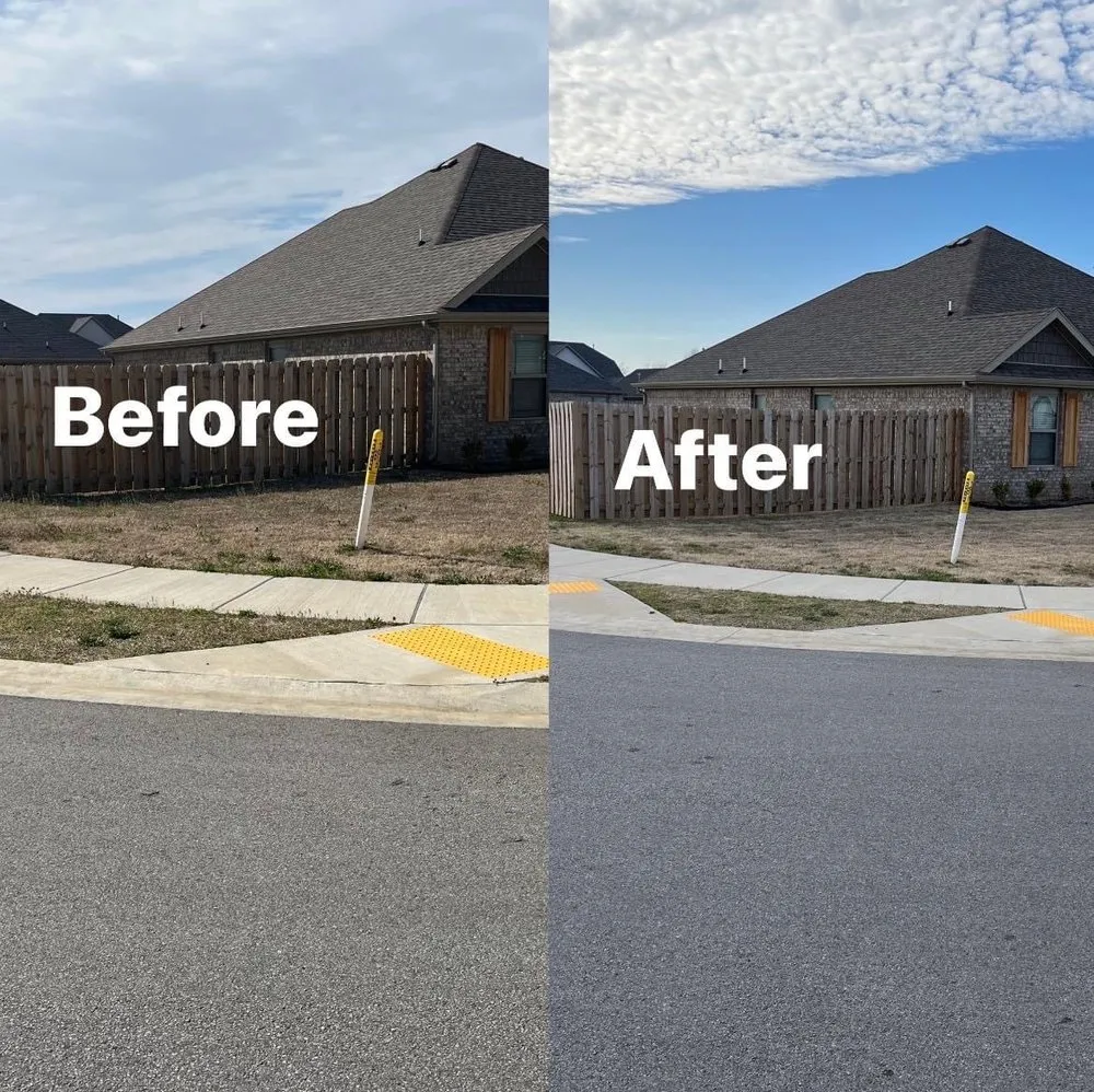 Professional landscaping services for homes in Pea Ridge, AR by All-American Lawn Care