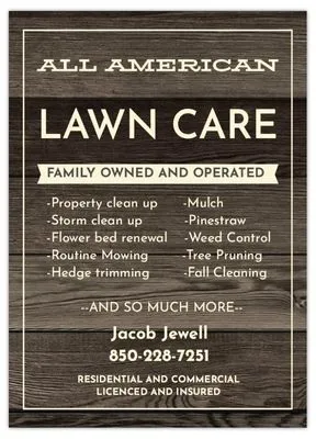 All American Lawn Care Logo