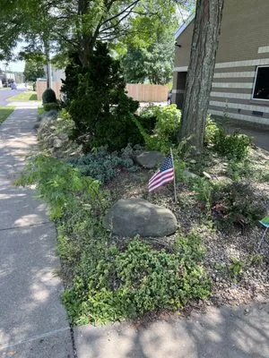 All American Lawn Mowing Logo