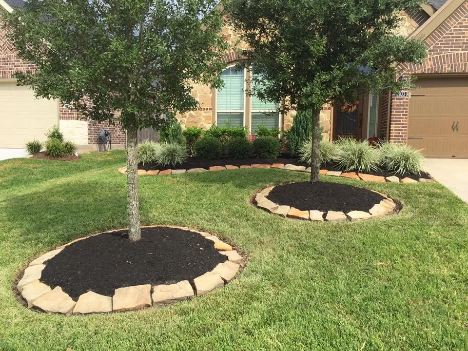Affordable landscape design in Houston, TX by All-American Lawn Service- Houston