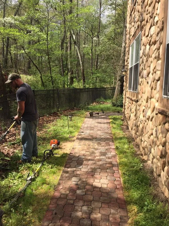 Local landscape installation with custom design across Charlotte, NC - All American Lawn Service