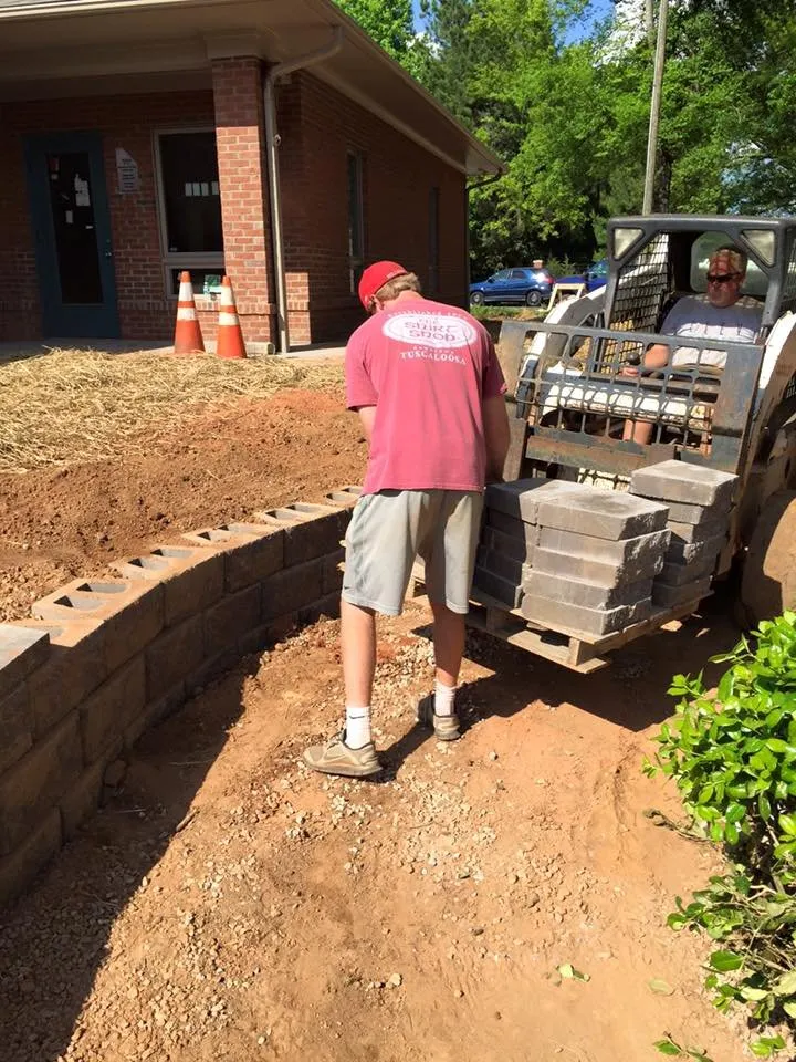 Affordable garden landscaping in Charlotte, NC by All American Lawn Service