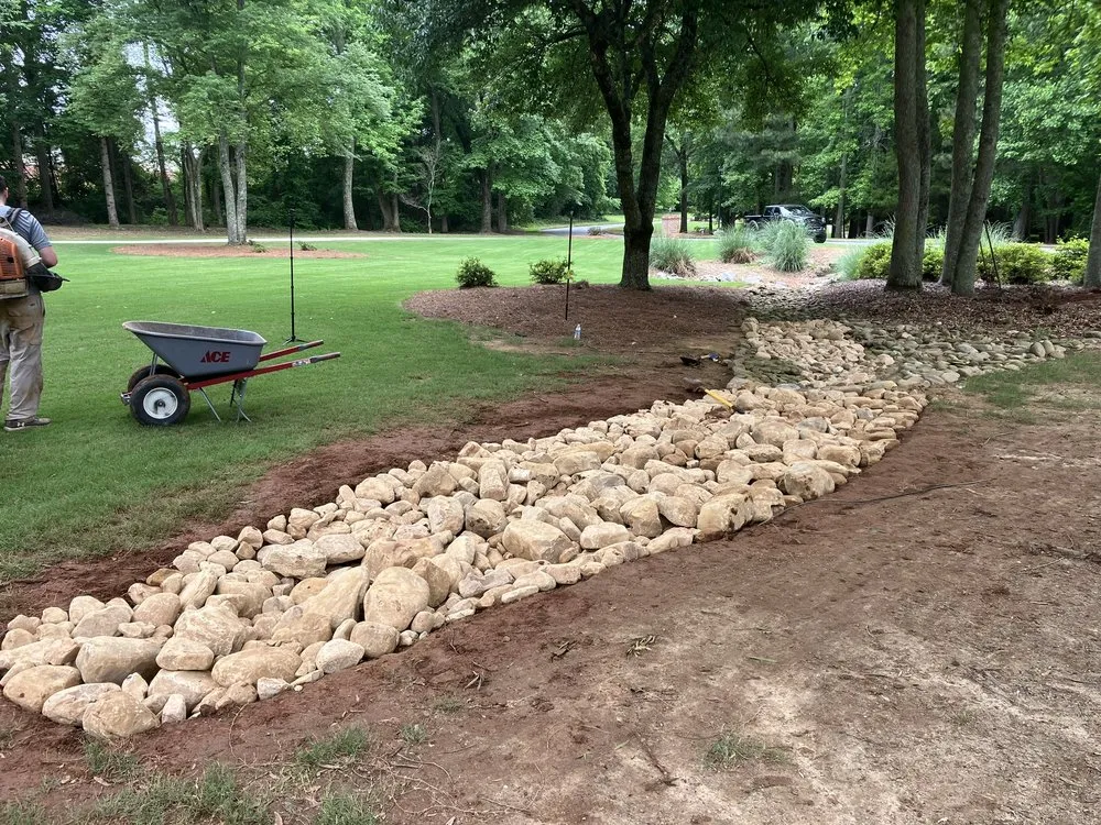 Expert outdoor landscaping experts serving Fayetteville, GA - All-American Lawn Solutions