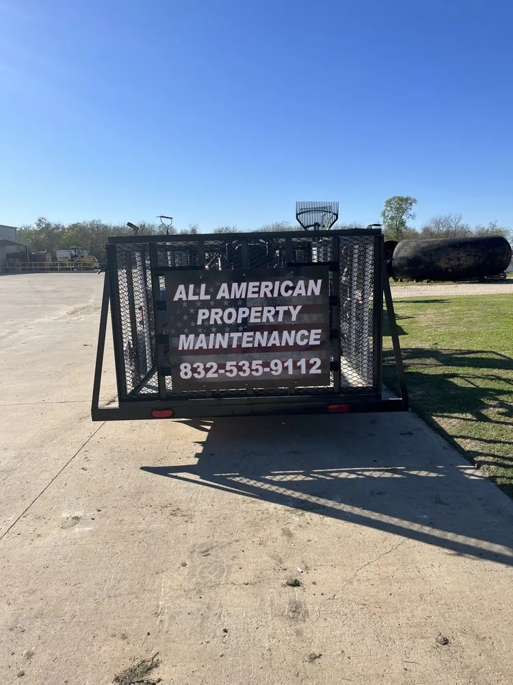 Expert landscaping services in Sugar Land, TX by All American Property Maintenance