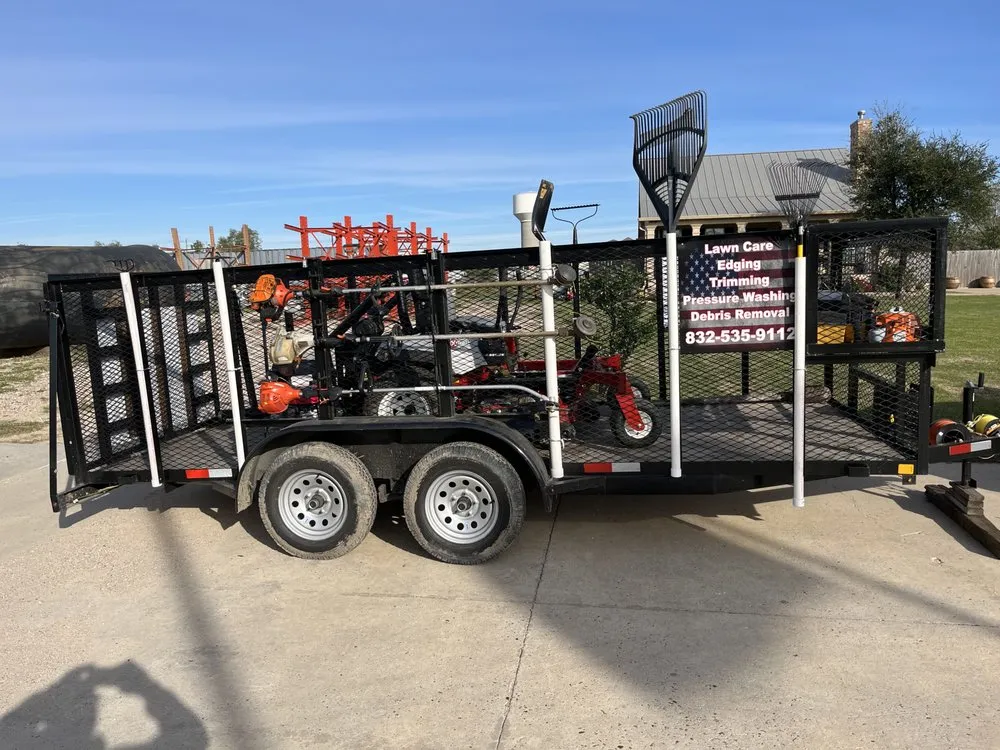 Trusted garden landscaping in Sugar Land, TX by All American Property Maintenance