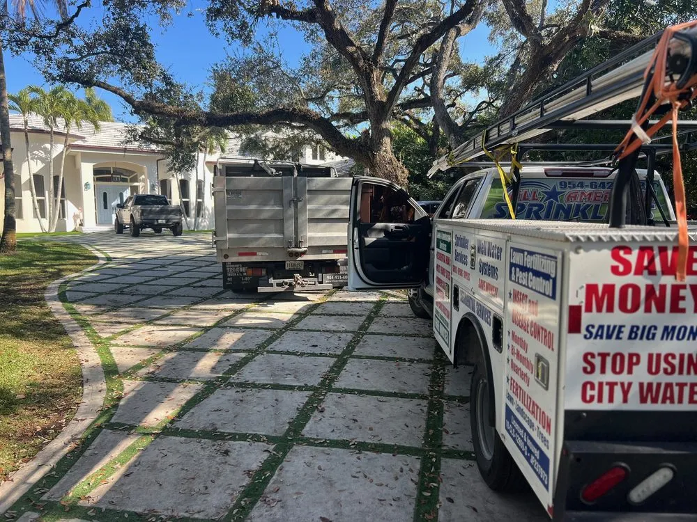 Custom residential landscaping in Pompano Beach, FL by All American Sprinklers