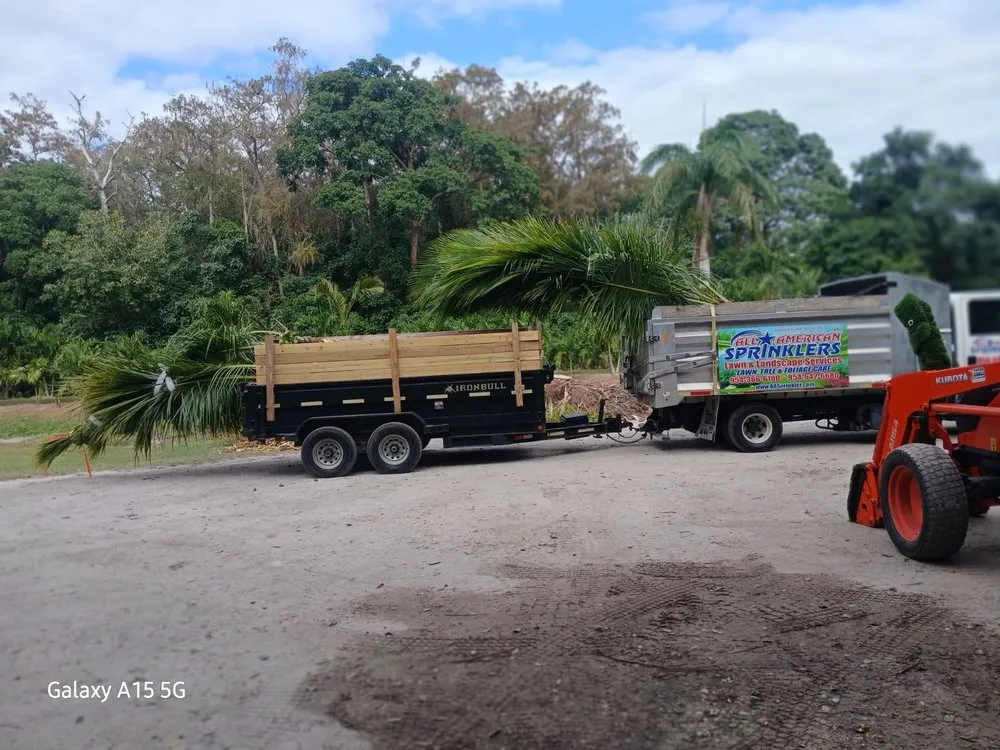 Custom outdoor landscaping for residential properties across Pompano Beach, FL - All American Sprinklers