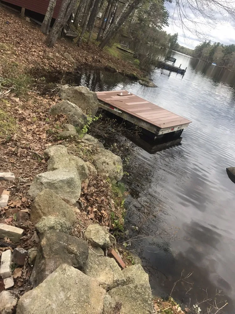 Reliable yard cleanup service experts serving Barrington, NH - All American Stonework by Silver