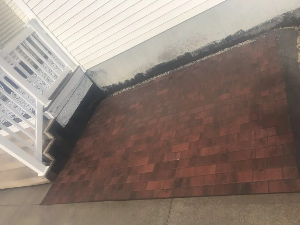 Local outdoor landscaping in Barrington, NH by All American Stonework by Silver