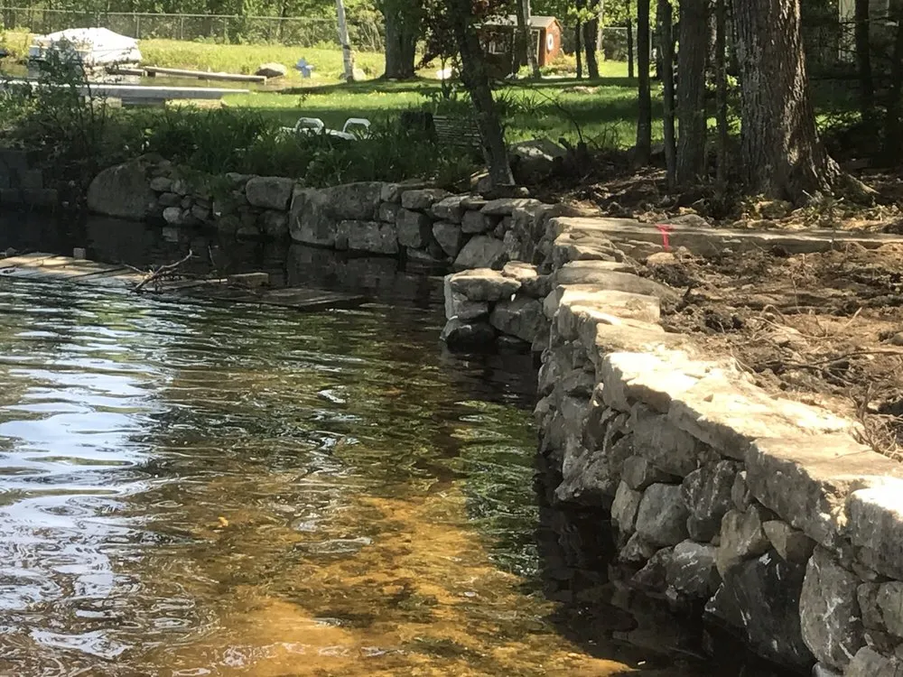Reliable residential landscaping in Barrington, NH - All American Stonework by Silver