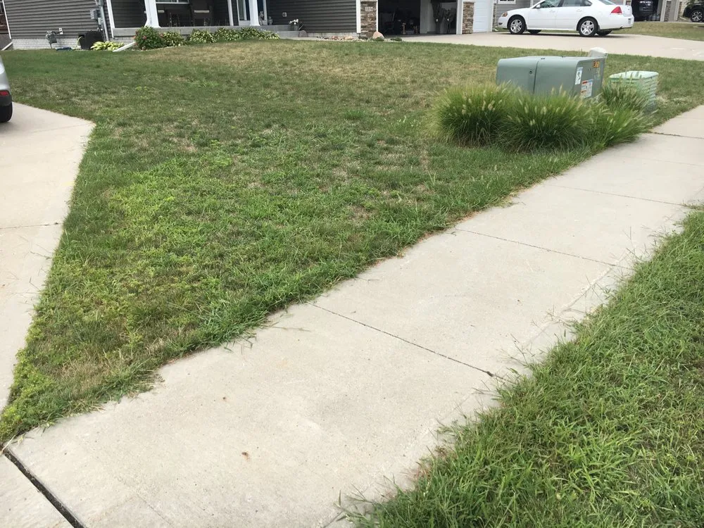 Reliable landscape installation with custom design in Van Meter, IA by All American Turf Beauty