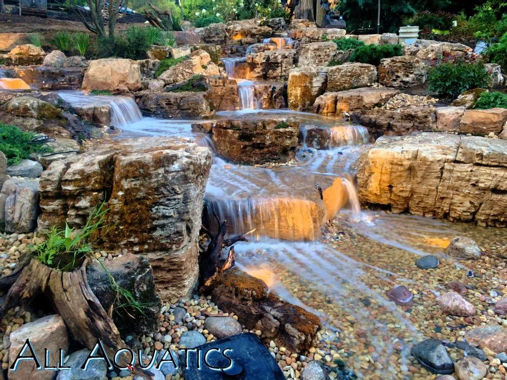 Expert landscaping services in Allen, TX by All Aquatics