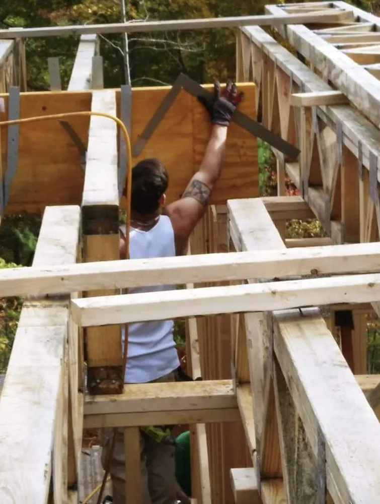 Custom lawn mowing service with custom design in Meridian, MS by All Around Handyman Services