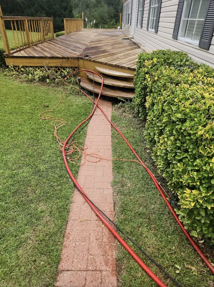 Custom landscape design in Meridian, MS by All Around Handyman Services