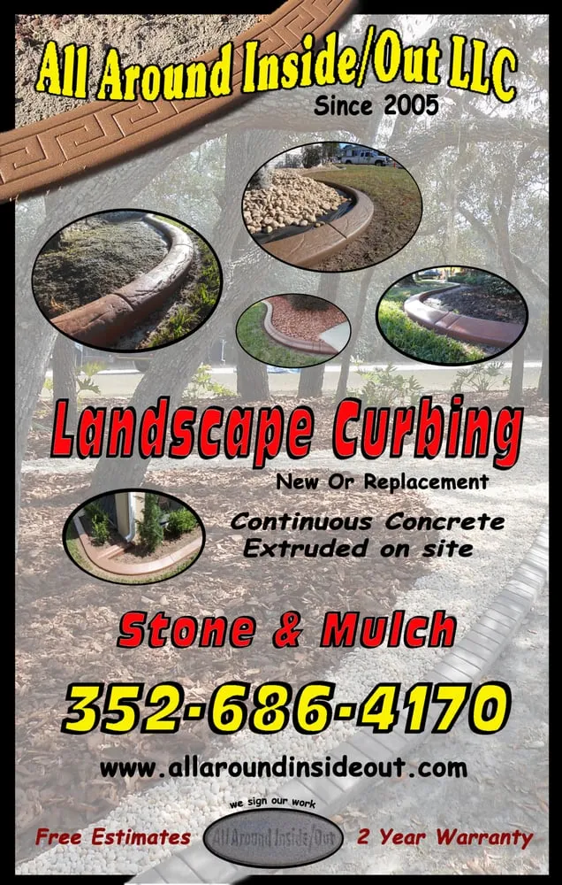 Trusted landscape design for year-round maintenance in Spring Hill, FL by All Around Inside/Out