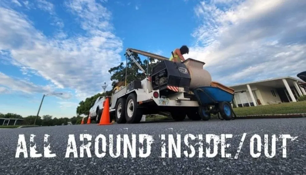 Custom landscape installation in Spring Hill, FL by All Around Inside/Out