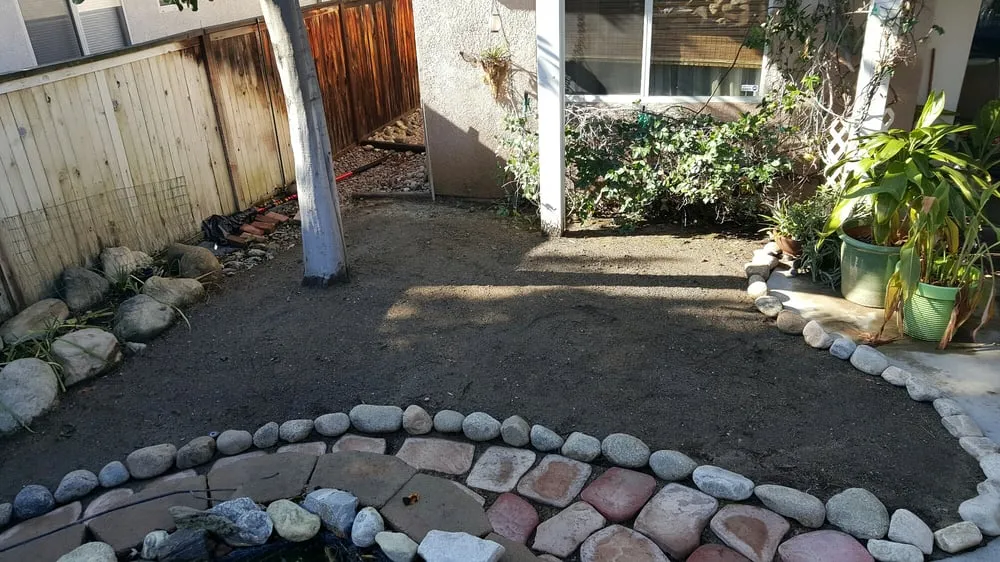 Custom garden landscaping in Bloomington, CA - All Around Landscape