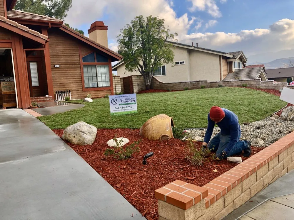 Top-rated lawn care service in Santa Clarita, CA by All Around Landscape