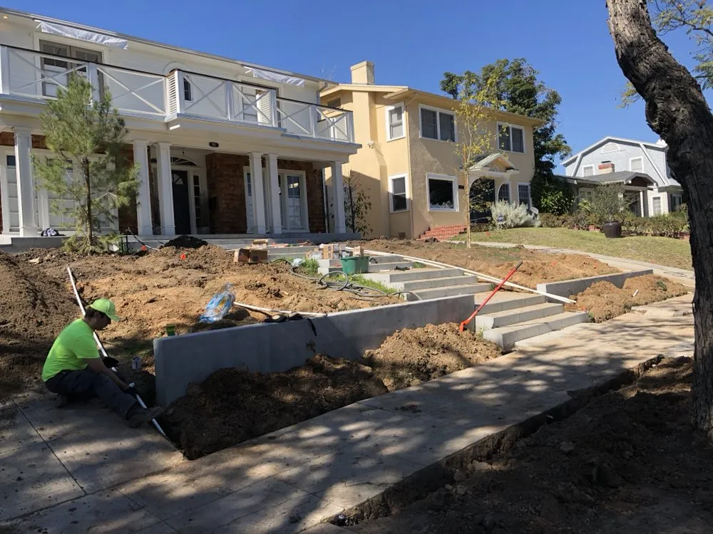 Local garden landscaping for residential properties in Santa Clarita, CA by All Around Landscape