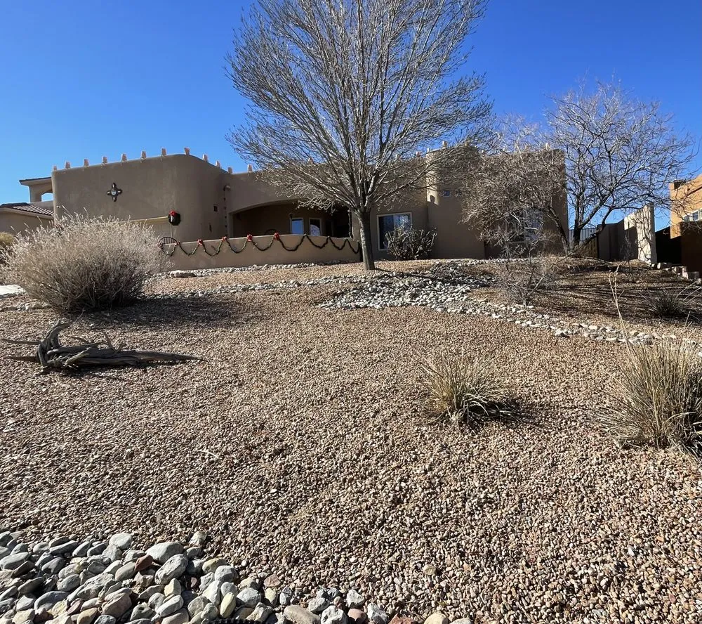 Custom garden landscaping in Albuquerque, NM by All Around Landscaping