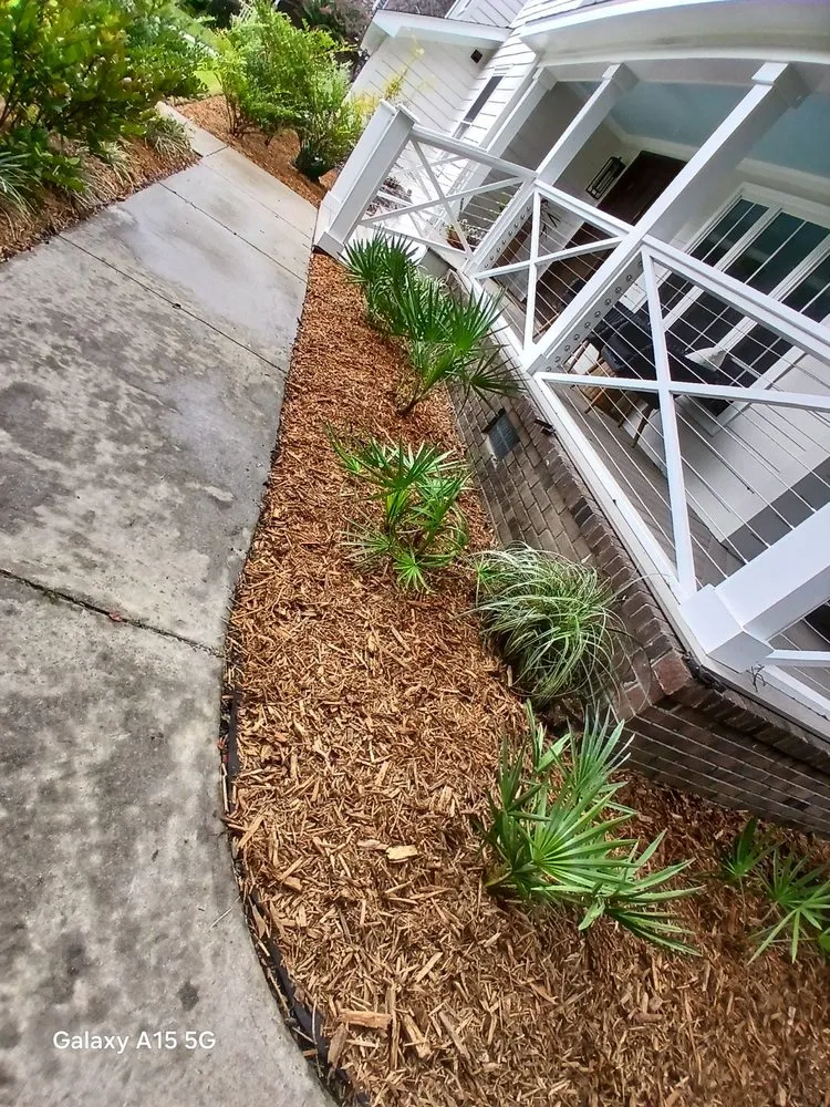 Affordable landscape design for homes in Johns Island, SC by All Around Landscaping Services