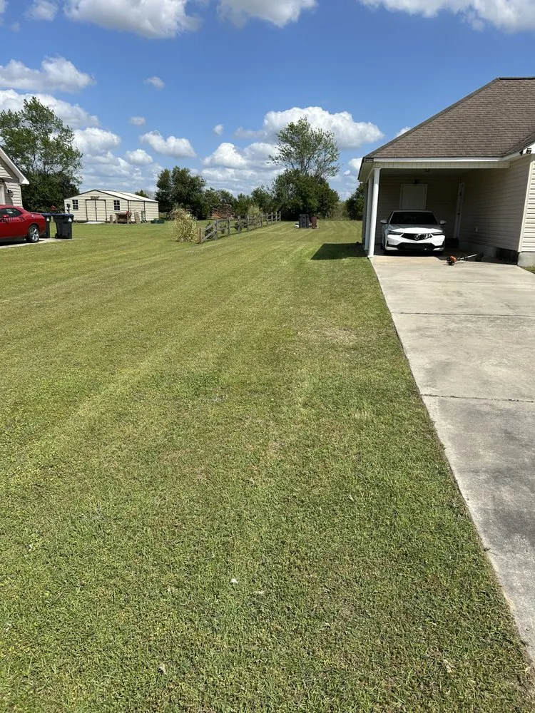 Professional landscape installation in Douglas, GA by All Around Lawncare