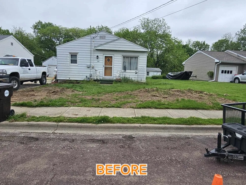 Local yard cleanup service for residential properties in East Peoria, IL by All Around Property Solutions