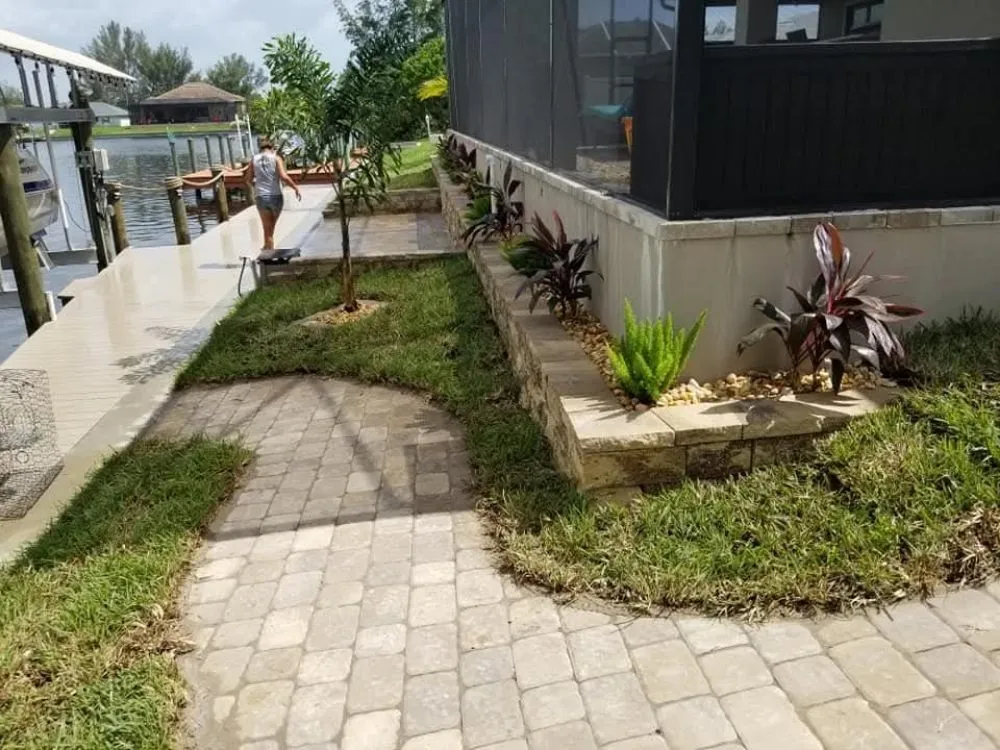 Professional outdoor landscaping for residential properties in Punta Gorda, FL by All Around Tree Specialist