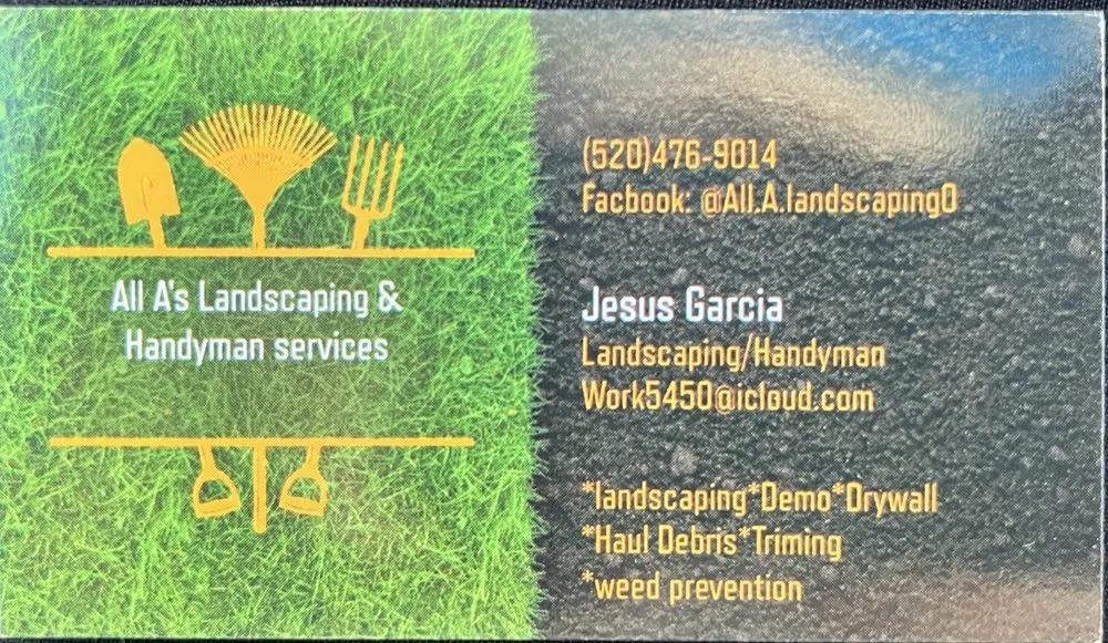 Expert outdoor landscaping for residential properties in Tucson, AZ by All A’s Landscaping & Handyman Services