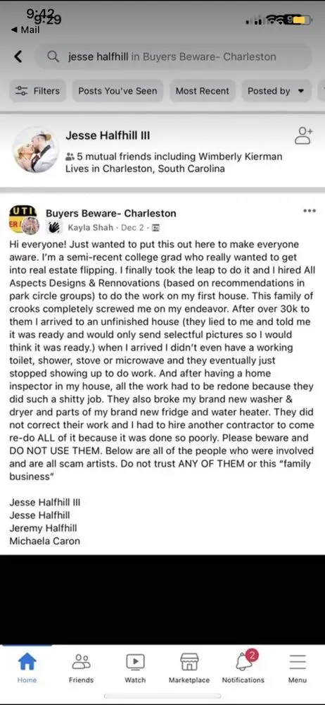 Trusted garden landscaping in North Charleston, SC - All Aspects Designs and Renovations