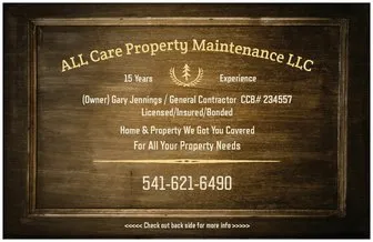 Affordable landscaping services in Medford, OR by All Care Property Maintenance