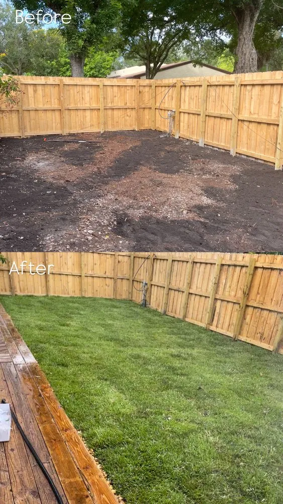 Custom garden landscaping for homes across Oakland Park, FL - All Care Property Services