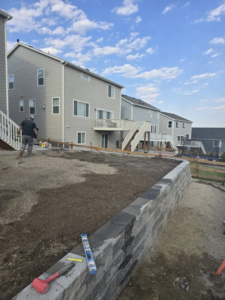 Expert garden landscaping with custom design in Colorado Springs, CO by All Care Solutions Turf