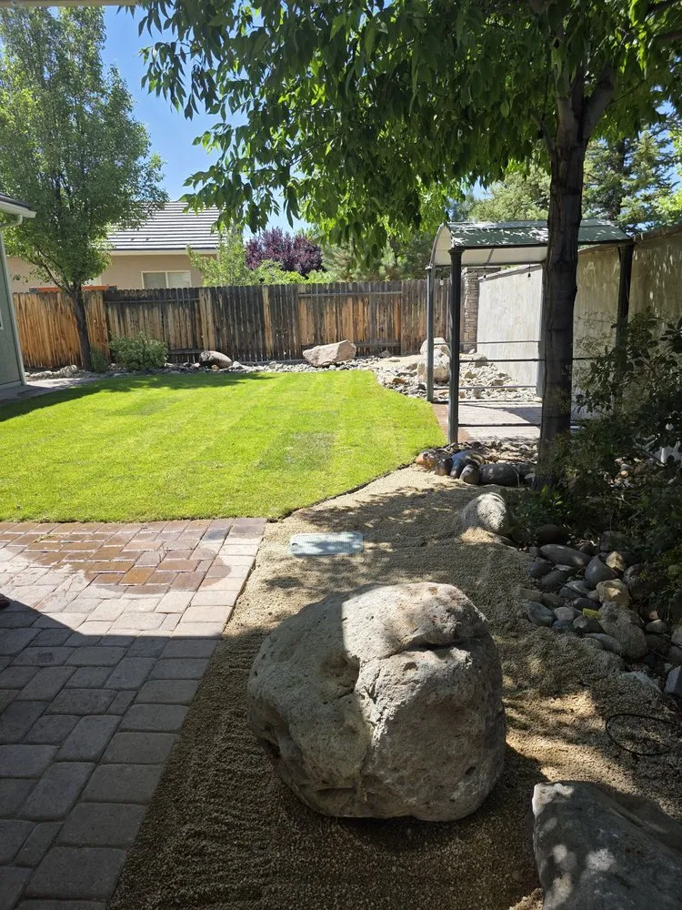 Reliable lawn mowing service for residential properties in Reno, NV by All City Lawn & Landscaping