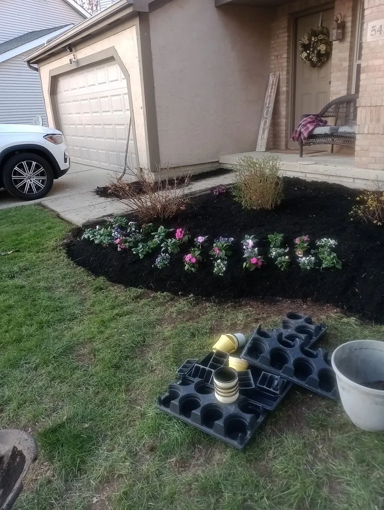 Expert lawn mowing service for outdoor upgrades in Columbus, OH by All Cleaning and Landscaping