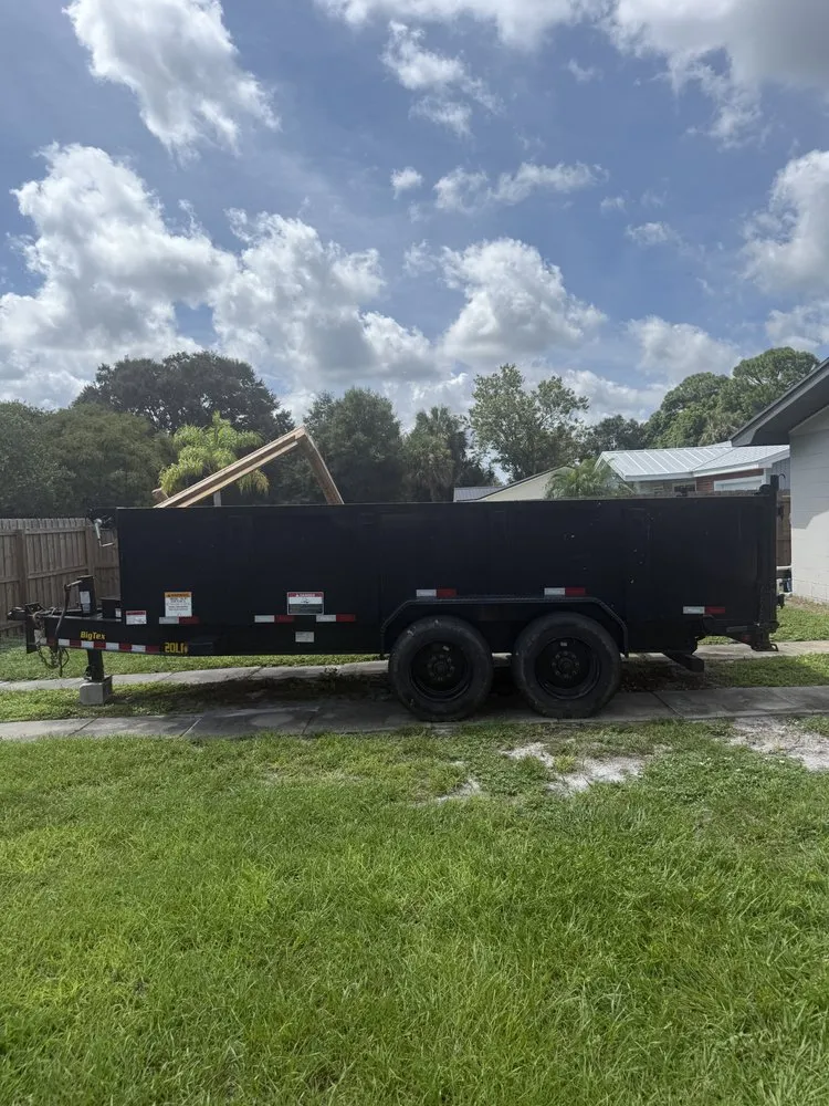 Reliable residential landscaping with custom design in Palm Bay, FL by All Clear Junk Removal