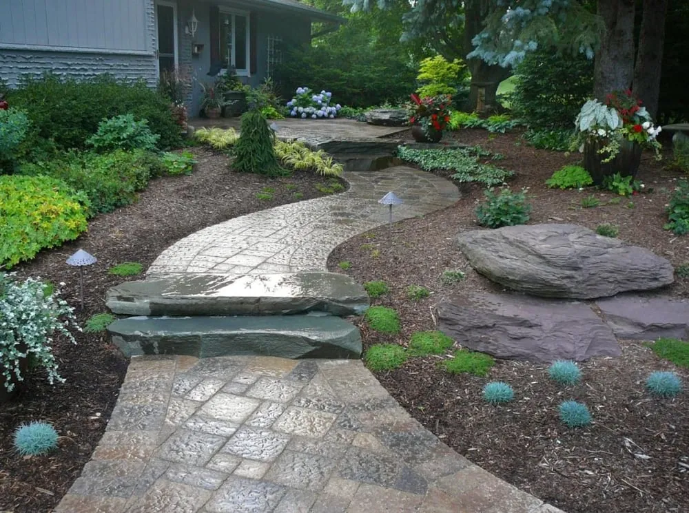 Custom lawn mowing service for year-round maintenance in Tarzana, CA by All County Landscape-Hardscape