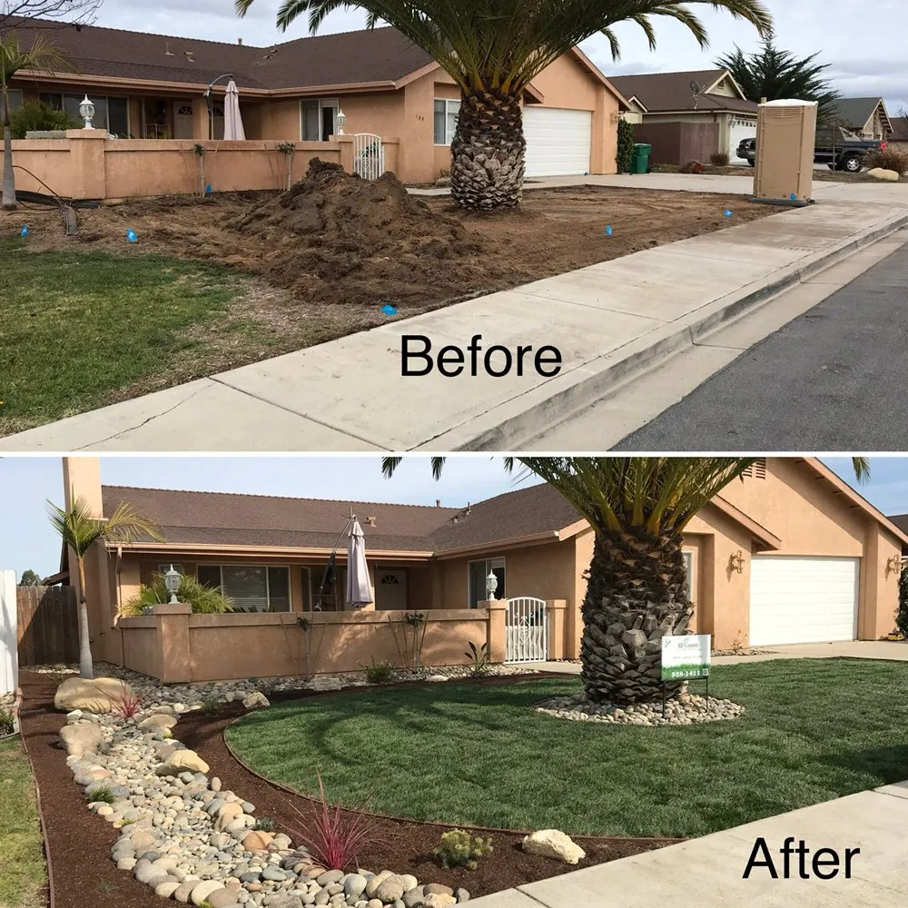 Custom landscape design in Santa Maria, CA - All County Landscaping